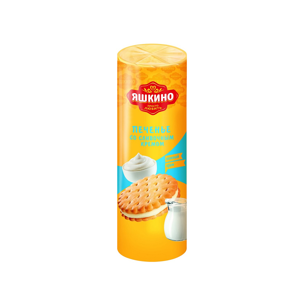 long yashkino cookies with butter cream