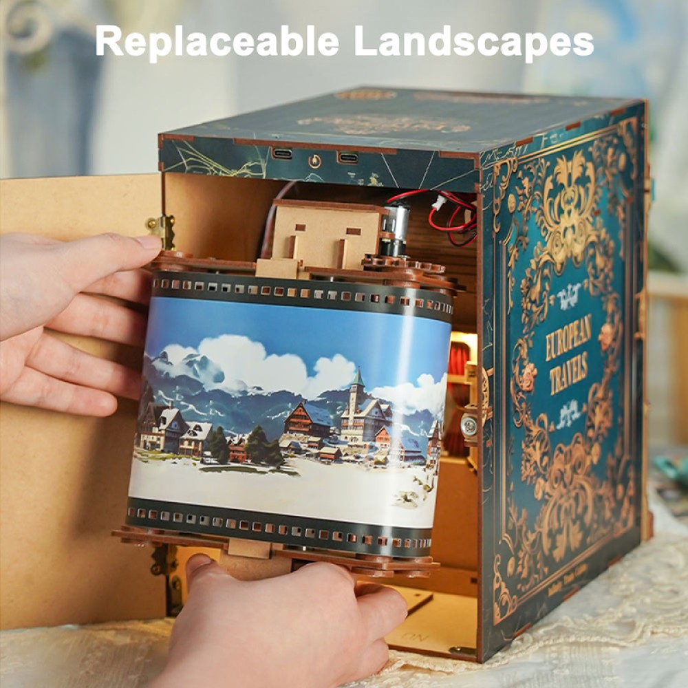 3D Train Cabin Puzzle