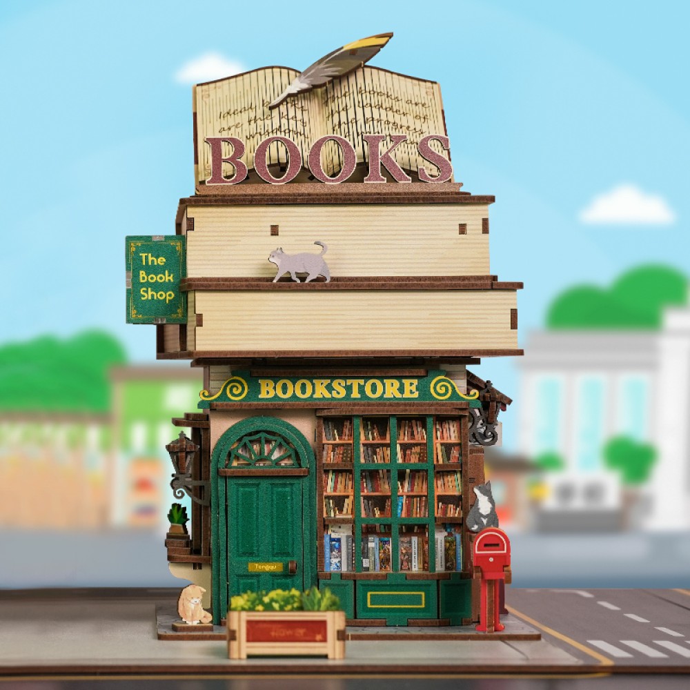 Time Bookstore 3D Puzzle