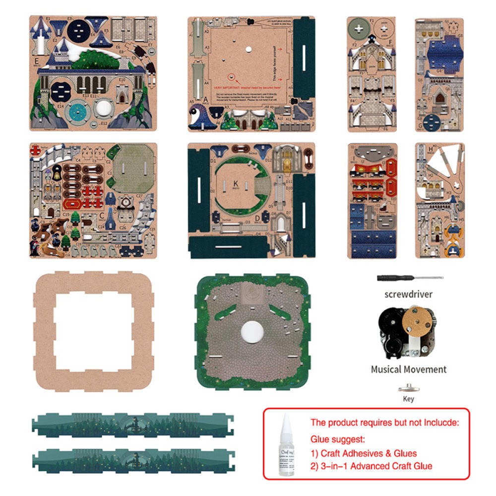 3D Carousel Puzzle 3D Carousel Puzzle