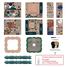3D Carousel Puzzle