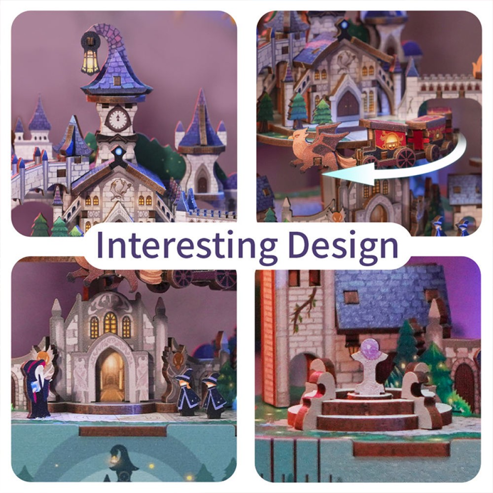 3D Carousel Puzzle