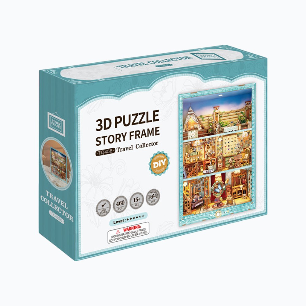 3D Travel Collection Puzzle