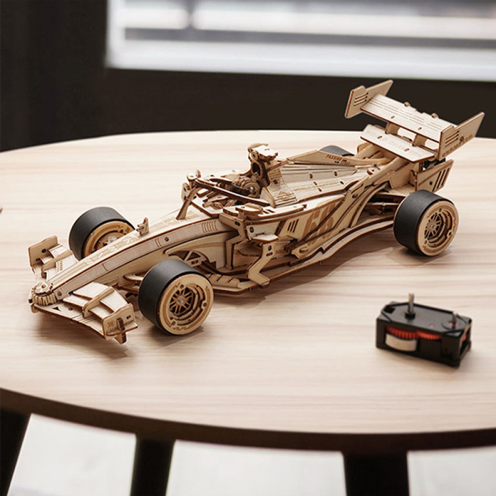 3D Wooden Racing Car Model Puzzle 3D Wooden Racing Car Model Puzzle