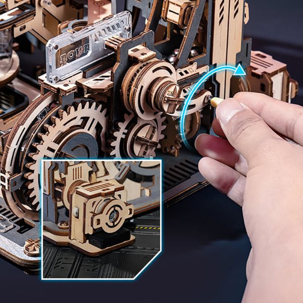 Spaceport 3D Wooden Puzzle