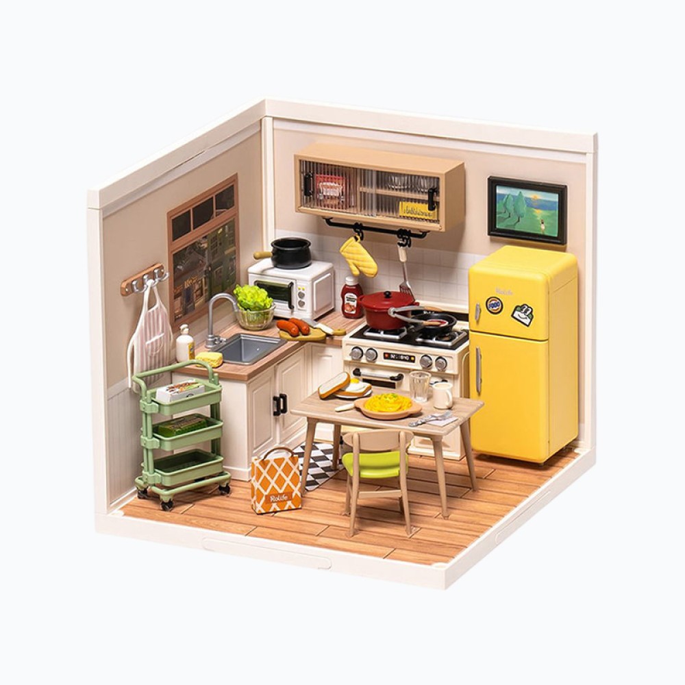 Happy Kitchen 3D Plastic Puzzle
