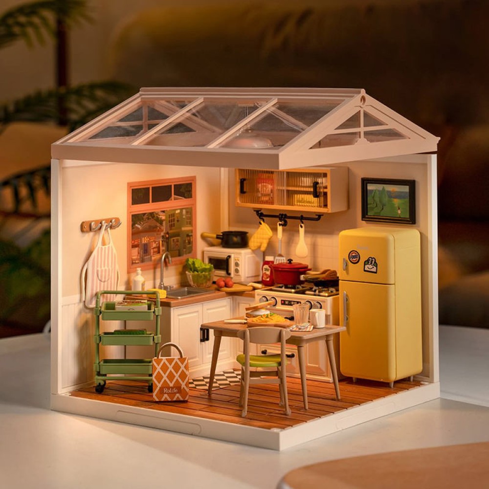 Happy Kitchen 3D Plastic Puzzle