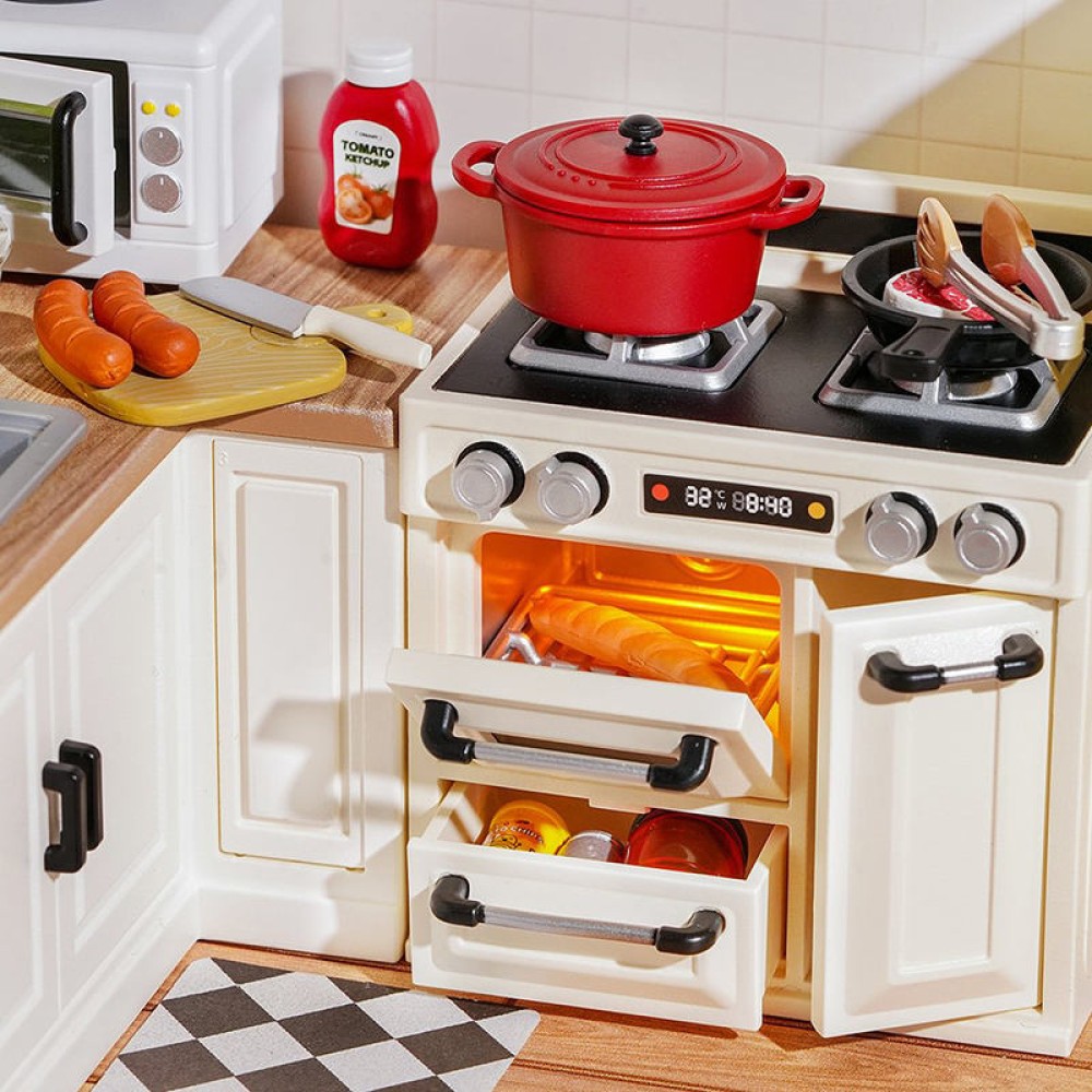 Happy Kitchen 3D Plastic Puzzle
