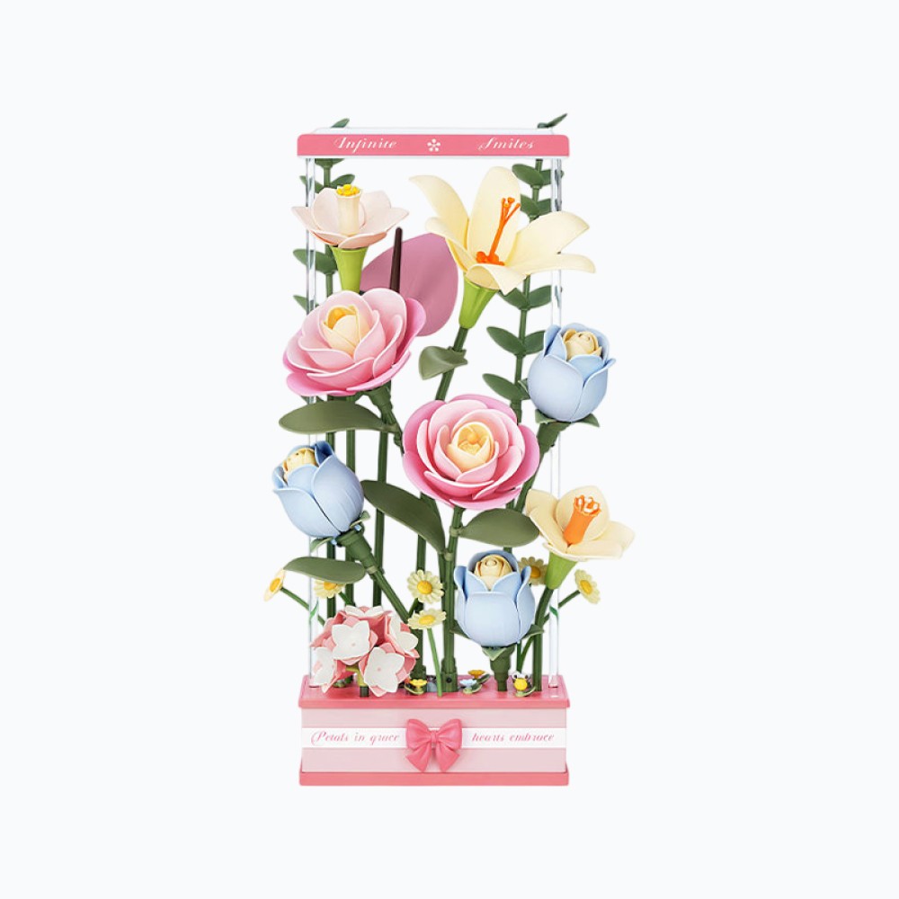 Blooming Bouquet 3D Plastic Puzzle