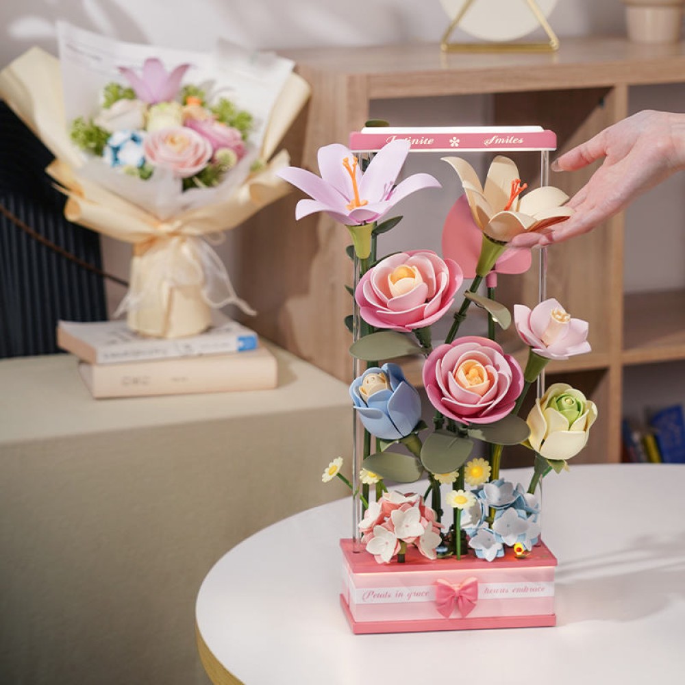 Blooming Bouquet 3D Plastic Puzzle