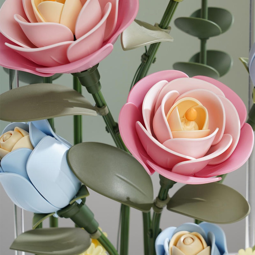 Blooming Bouquet 3D Plastic Puzzle