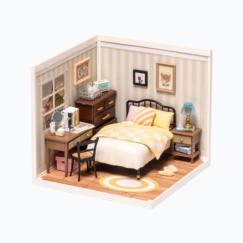 3D Plastic Bedroom Model Puzzle