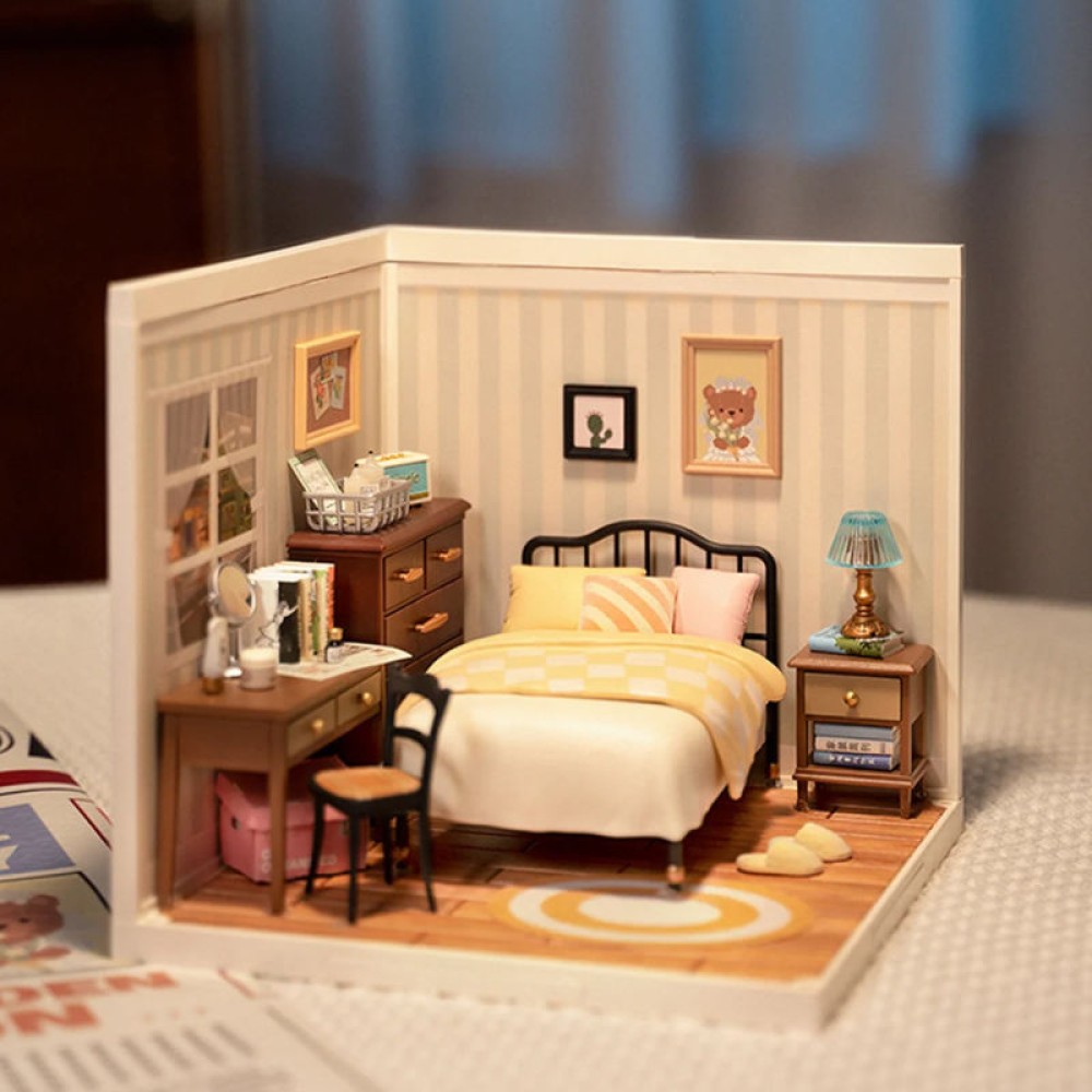 3D Plastic Bedroom Model Puzzle 3D Plastic Bedroom Model Puzzle