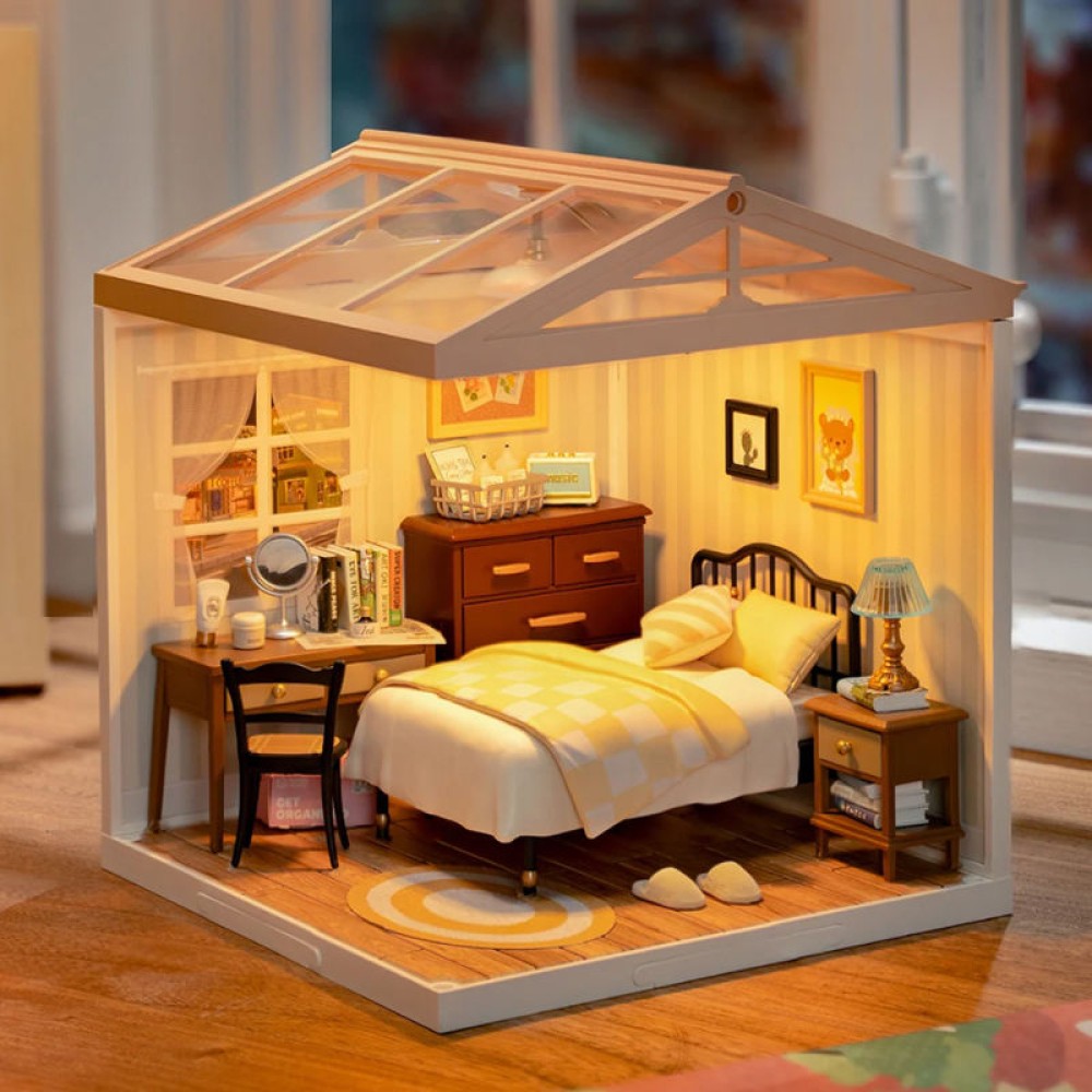 3D Plastic Bedroom Model Puzzle