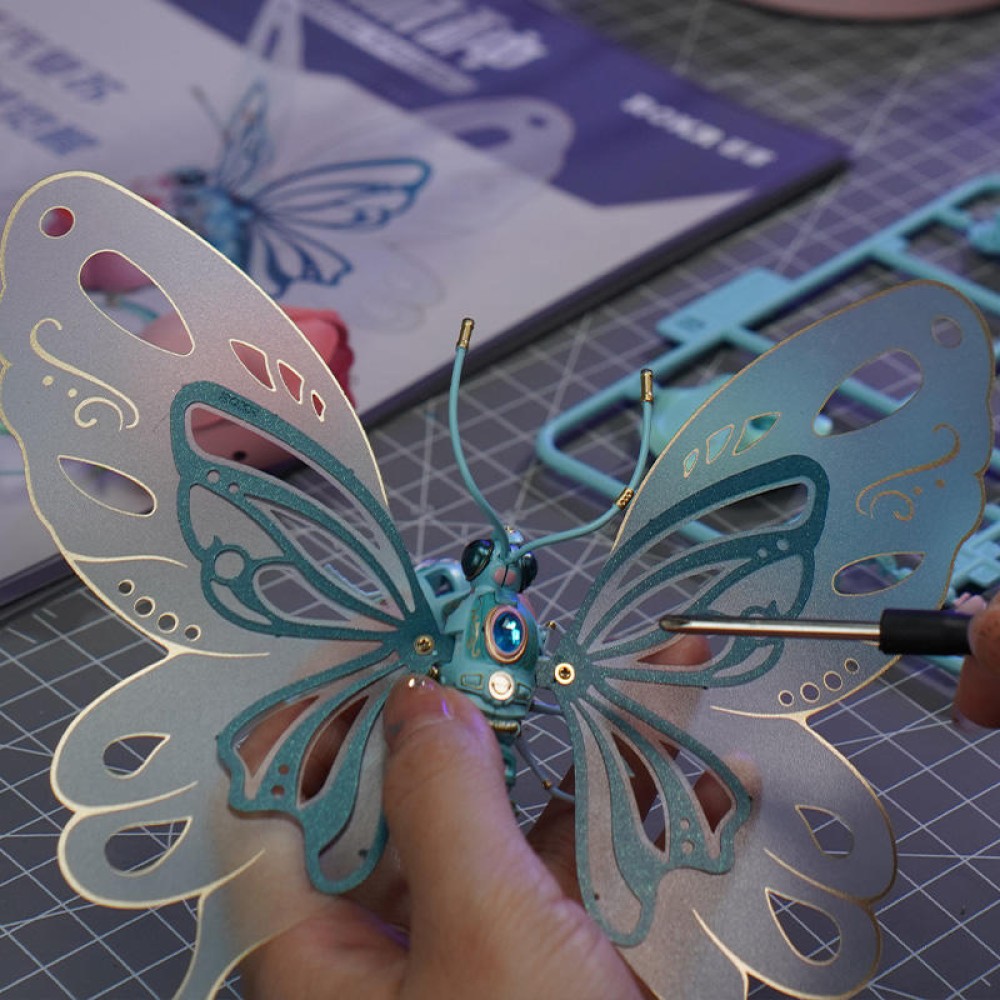 Mechanical Butterfly 3D Plastic Puzzle