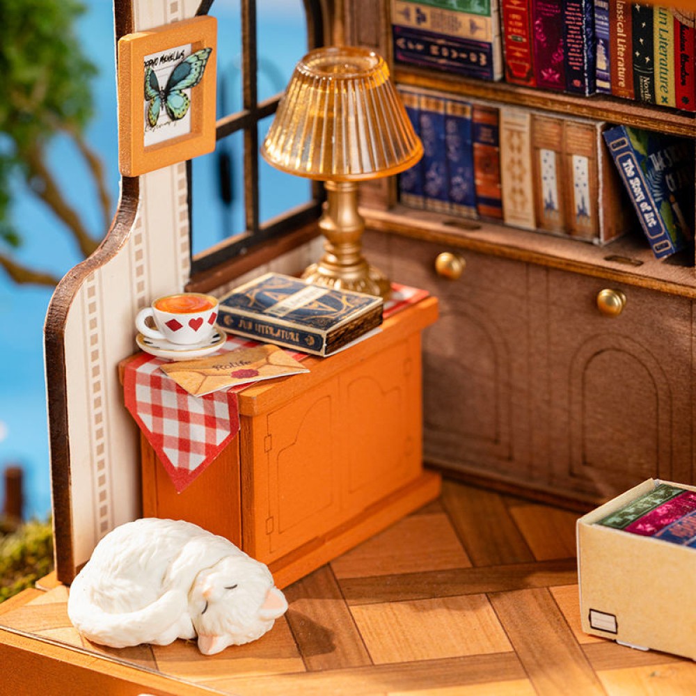 Muse Bookstore 3D Wooden Puzzle