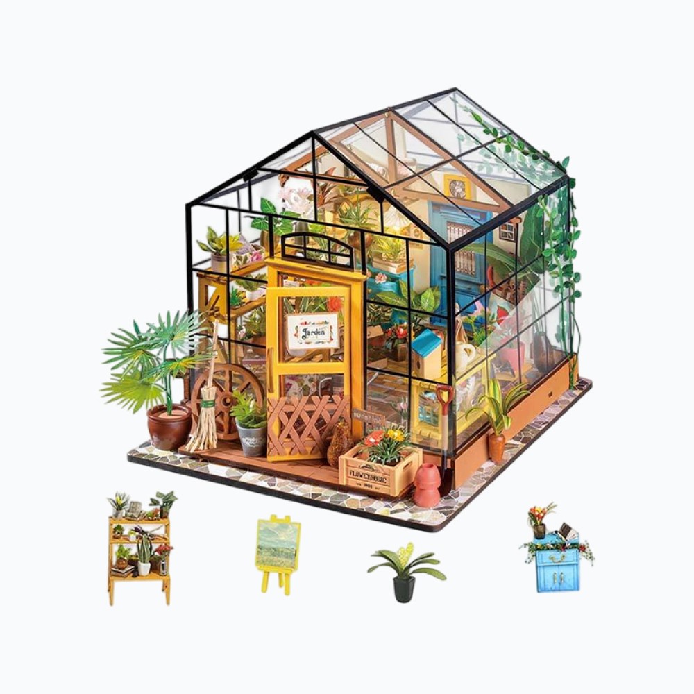 Sunshine Greenhouse 3D Wooden Puzzle