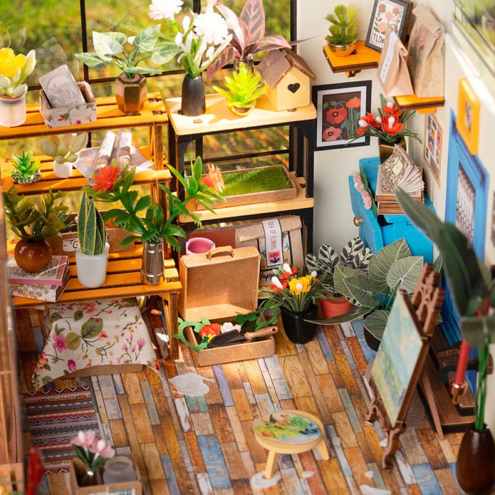 Sunshine Greenhouse 3D Wooden Puzzle