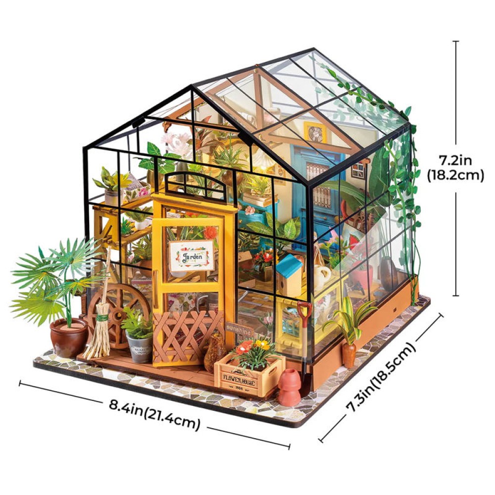 Sunshine Greenhouse 3D Wooden Puzzle