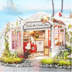 3D Wooden Ice Cream Shop Puzzle