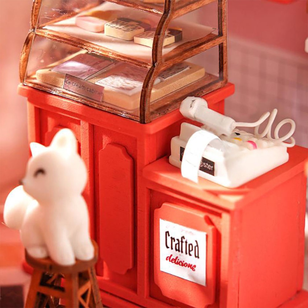3D Wooden Ice Cream Shop Puzzle