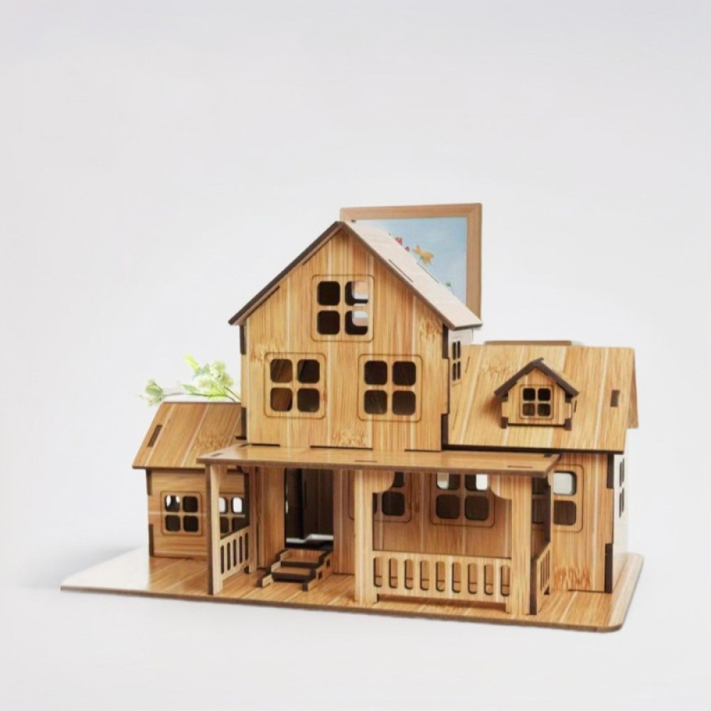 Children's 3D Building House Puzzle Children's 3D Building House Puzzle