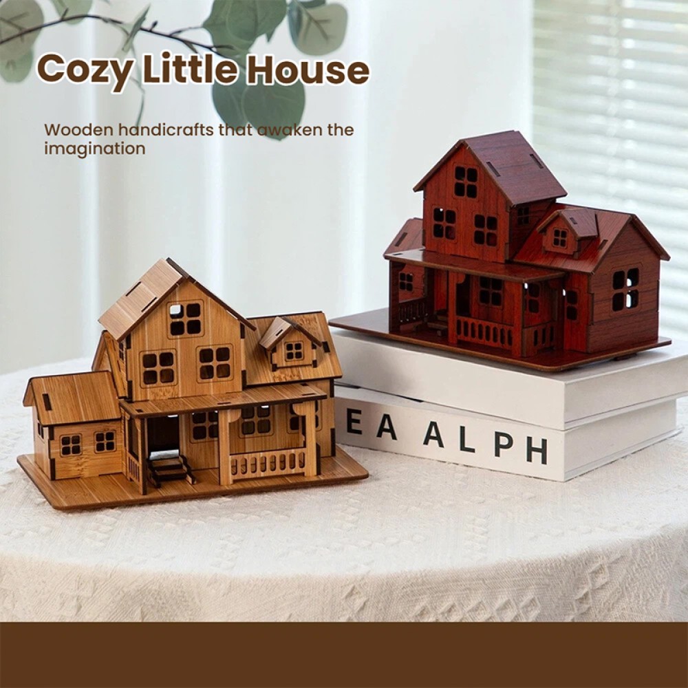 Children's 3D Building House Puzzle