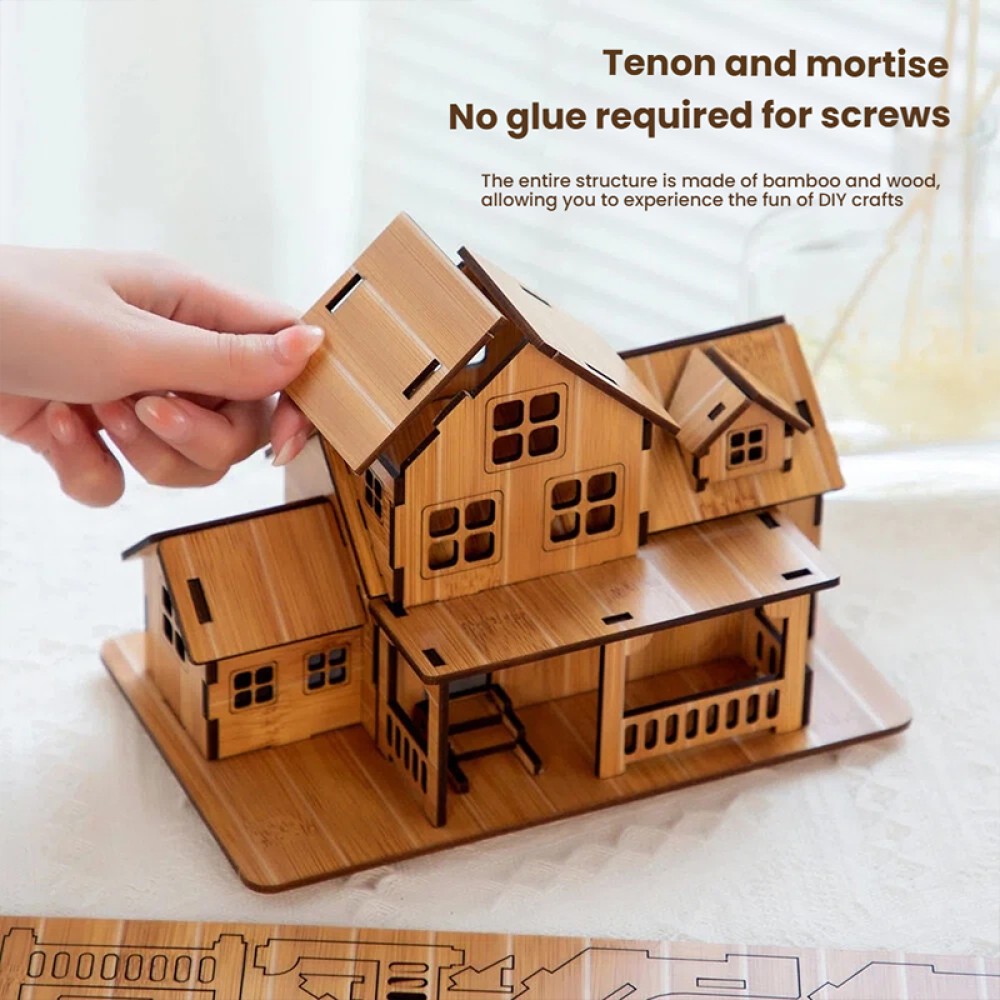 Children's 3D Building House Puzzle