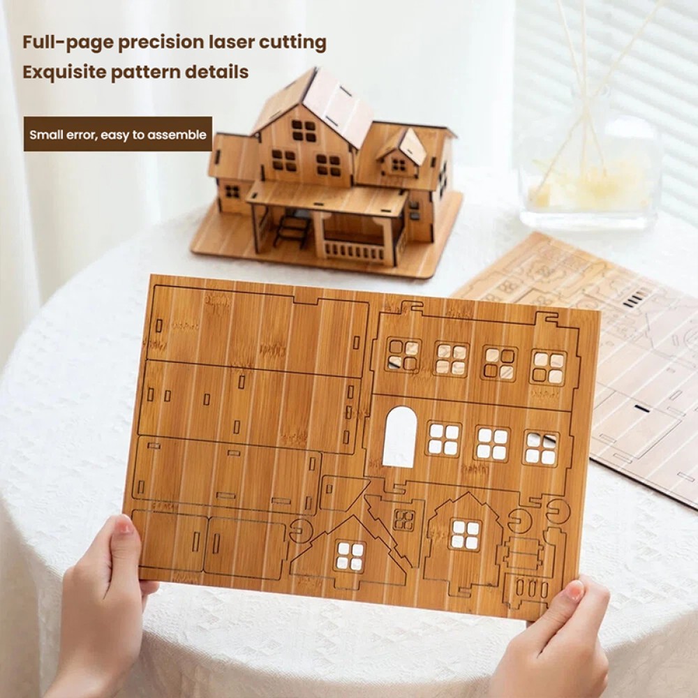 Children's 3D Building House Puzzle