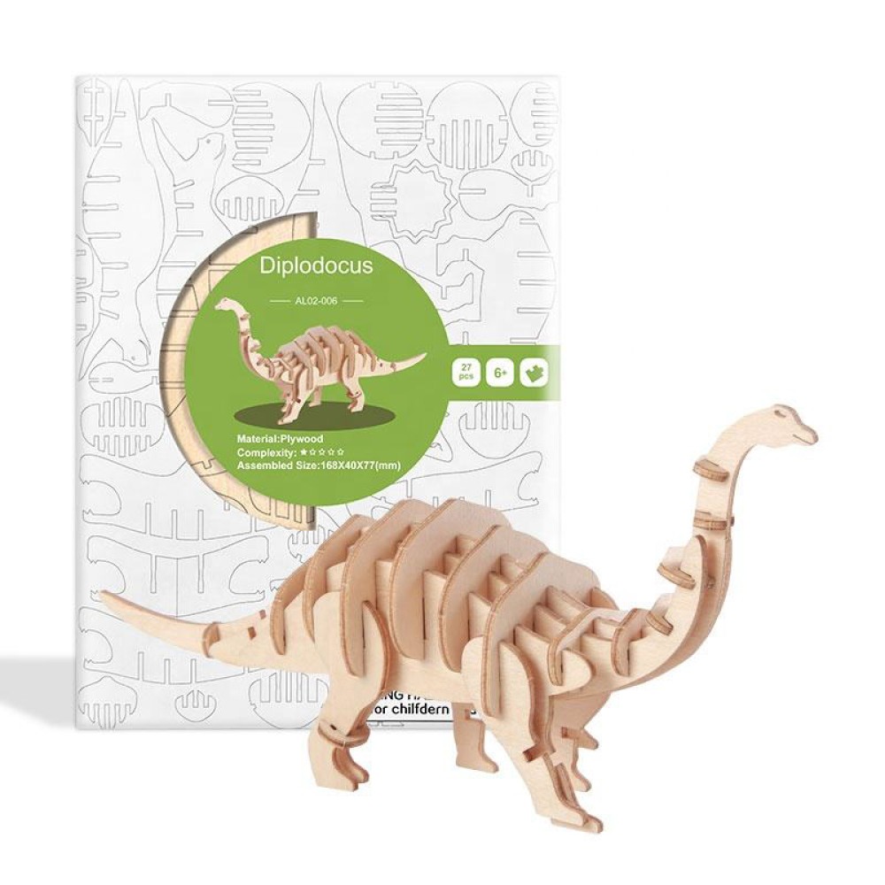 3D Dinosaur Wooden Children's Puzzle 3D Dinosaur Wooden Children's Puzzle