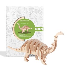 3D Dinosaur Wooden Children's Puzzle