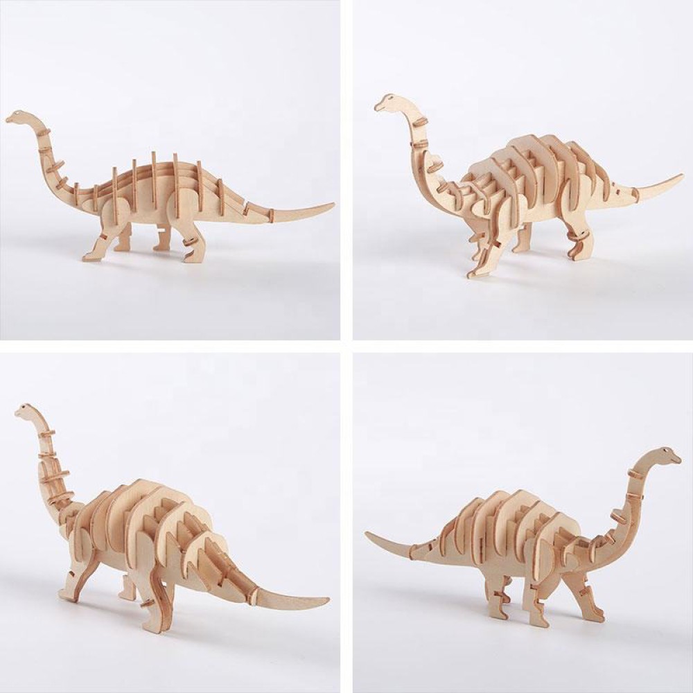 3D Dinosaur Wooden Children's Puzzle