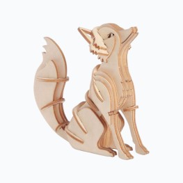 3D Children's Fox Puzzle