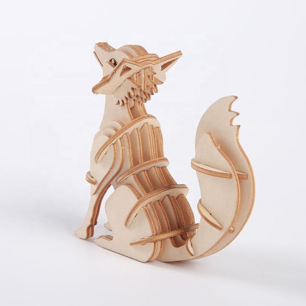 3D Children's Fox Puzzle 3D Children's Fox Puzzle