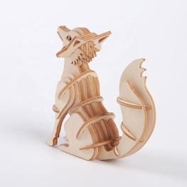 3D Children's Fox Puzzle