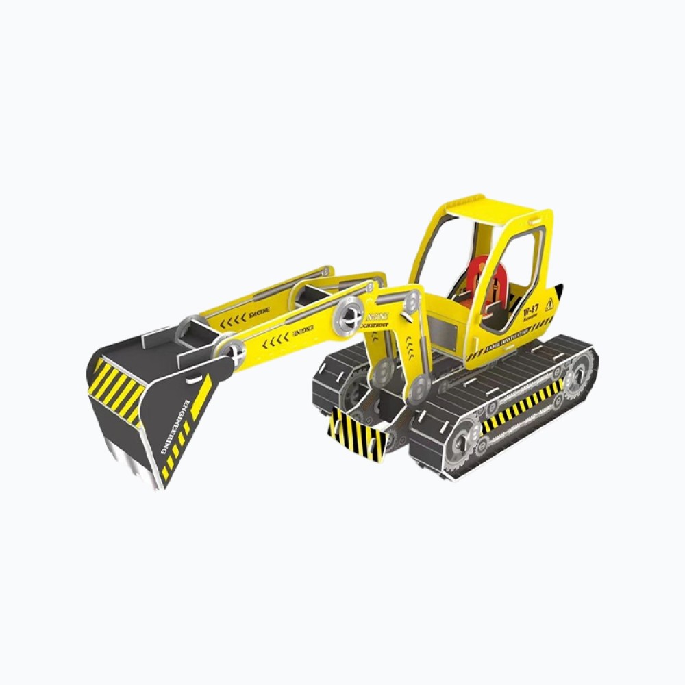 Excavator 3D Puzzle for Children