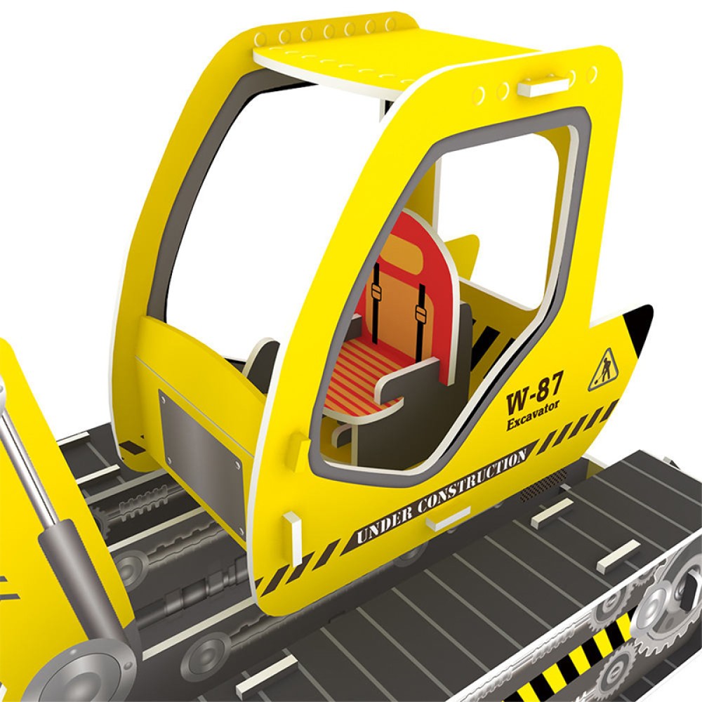 Excavator 3D Puzzle for Children