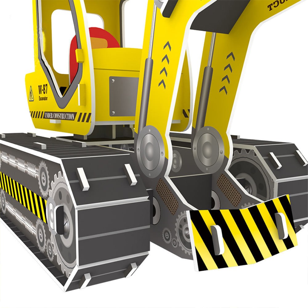 Excavator 3D Puzzle for Children
