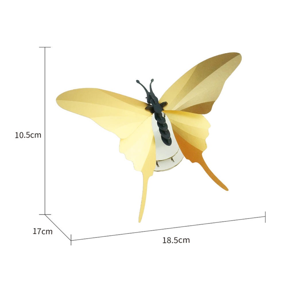Golden Butterfly 3D Children's Puzzle