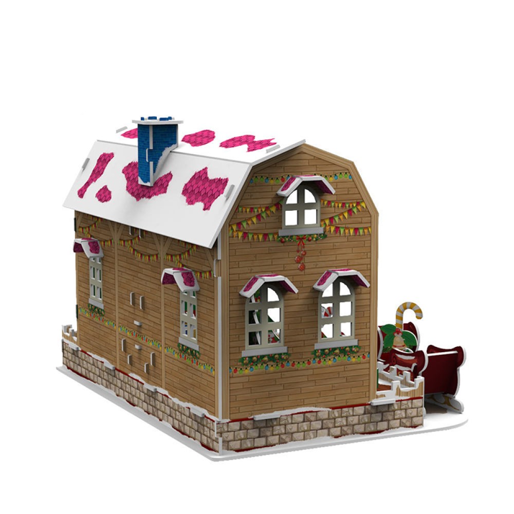 Christmas Living Room 3D Puzzle for Children