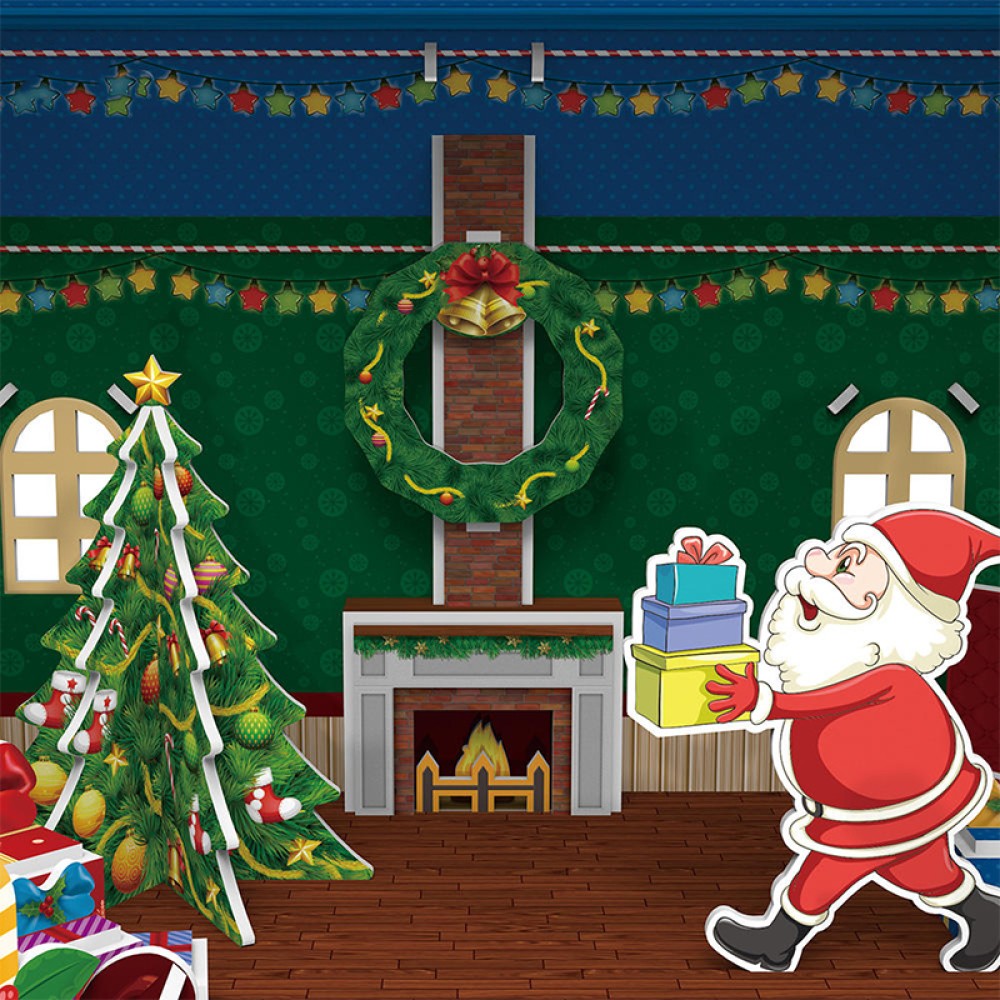 Christmas Living Room 3D Puzzle for Children
