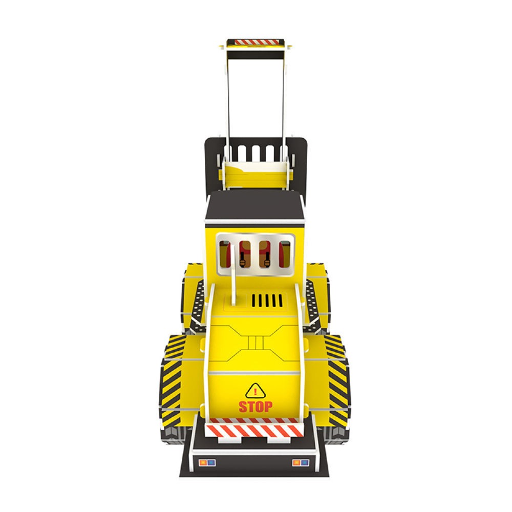 Yellow Forklift 3D Puzzle for Children