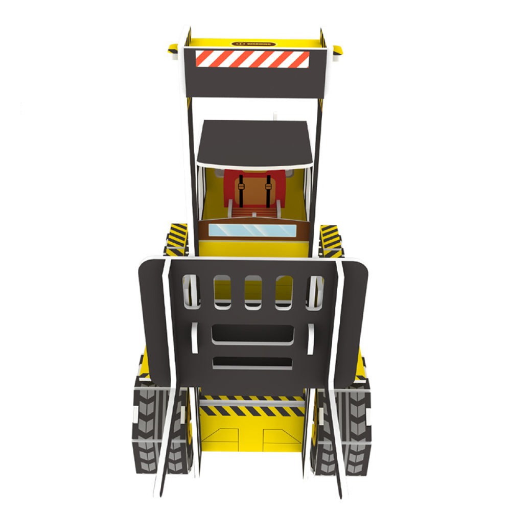 Yellow Forklift 3D Puzzle for Children