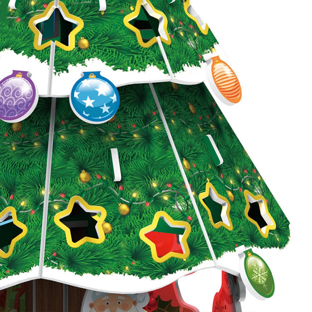 Children's Eco-Friendly Christmas Tree 3D Puzzle