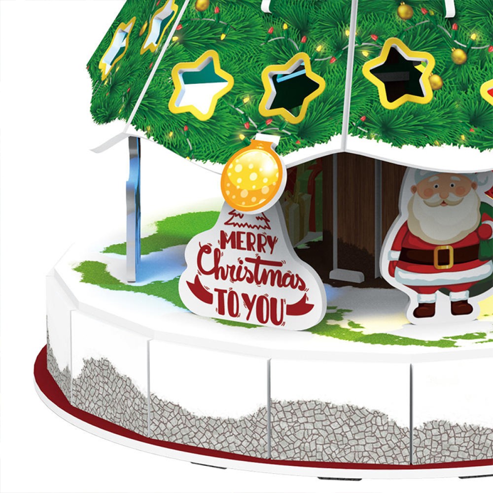 Children's Eco-Friendly Christmas Tree 3D Puzzle