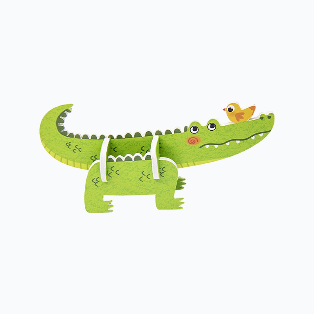 Children's Cartoon Animal 3D Puzzle