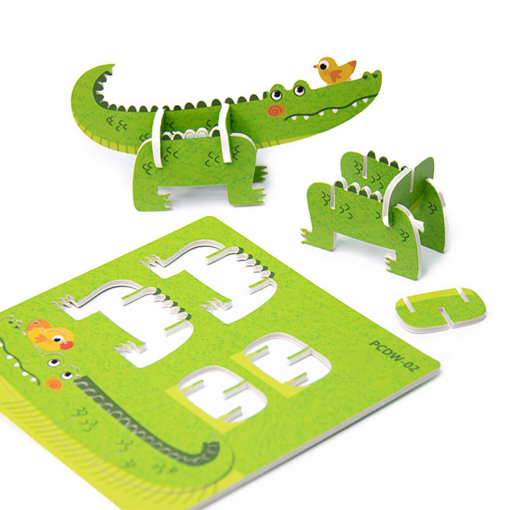 Children's Cartoon Animal 3D Puzzle