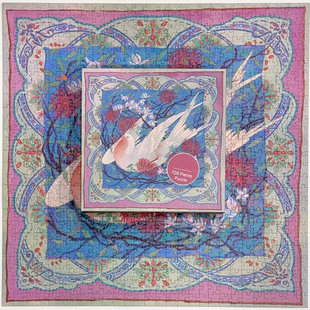 Swallows and Flowers Adult Puzzle Swallows and Flowers Adult Puzzle