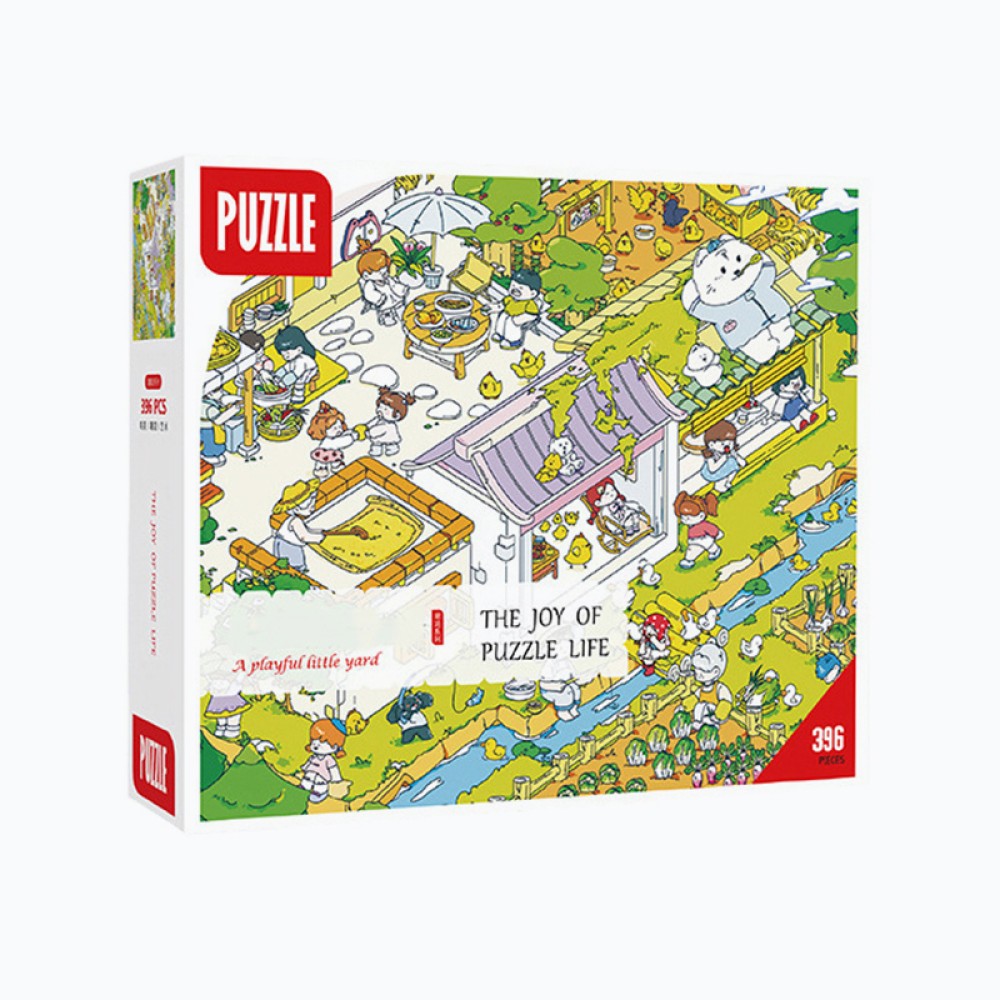Healing Courtyard Puzzle for Adults