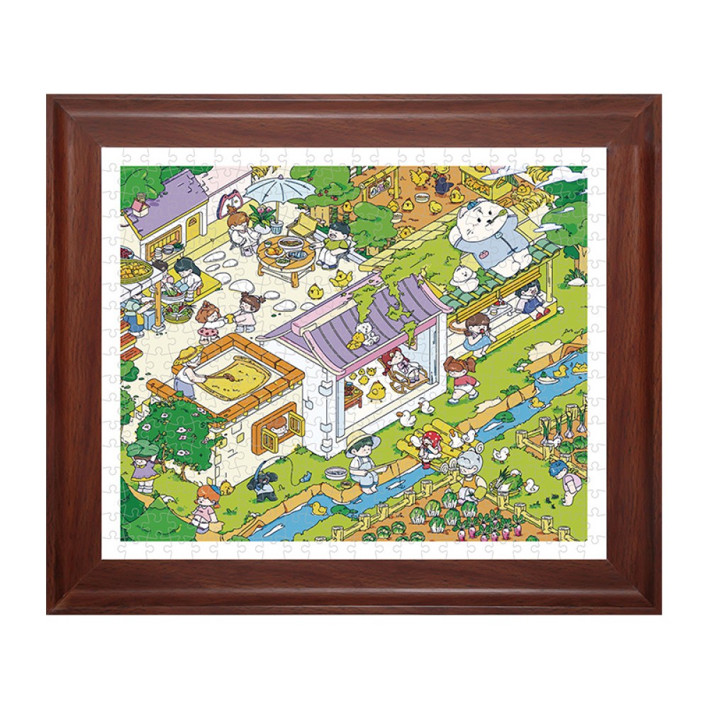 Healing Courtyard Puzzle for Adults Healing Courtyard Puzzle for Adults
